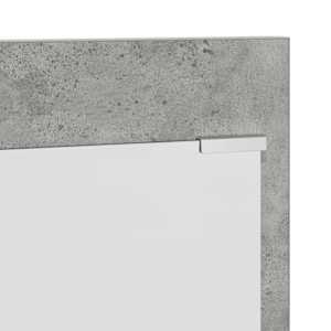 Nástěnný věšák na kabáty s policí Betonově šedá 70 x 10 x 90 cm - obrázek 8