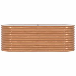Vyvýšený záhon Hnědá 240 x 80 x 81 cm Ocel - obrázek 5