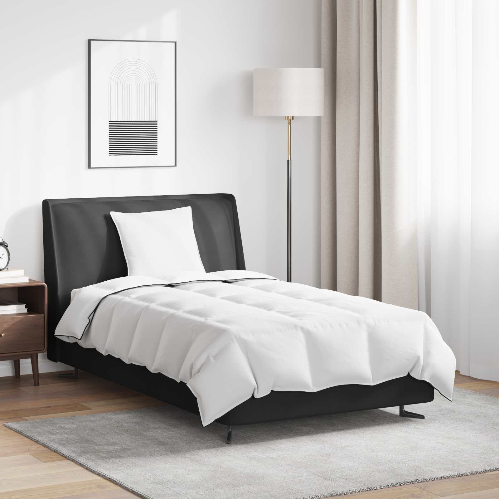 Téli takaró párnával 2 pcs Fehér Levegőpárna 