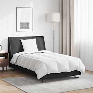 Zimska posteljnina z blazino 2 pcs Bela Perje