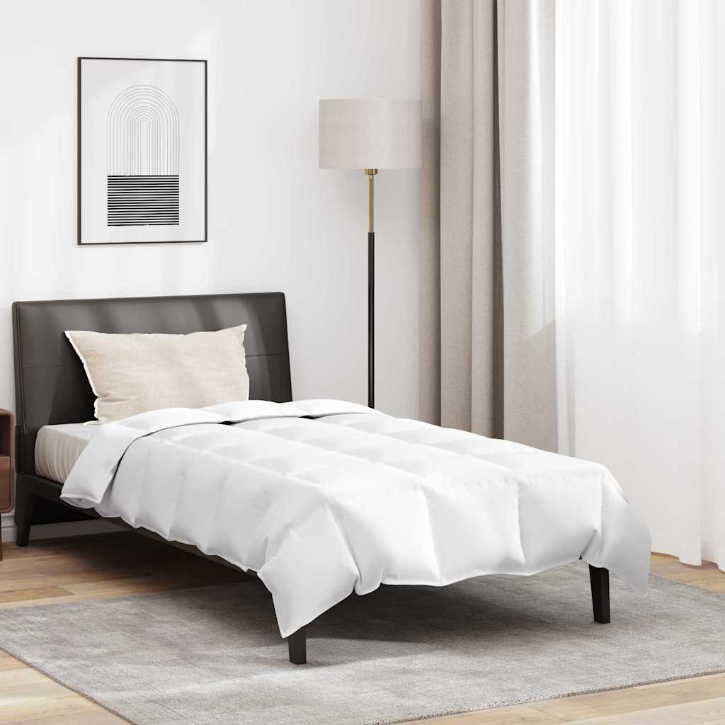 Dekbed met kussen 2 pcs Wit 155 x 220 cm Dons