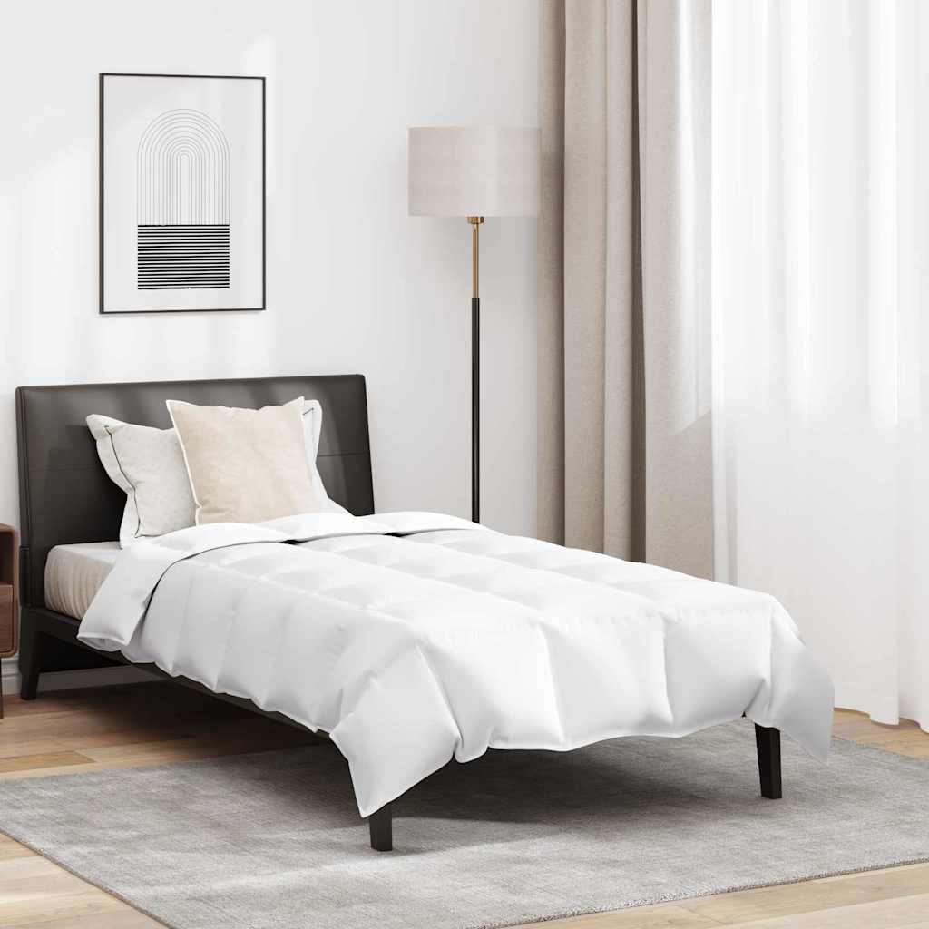 Dekbed met kussen 2 pcs Wit 155 x 200 cm Dons