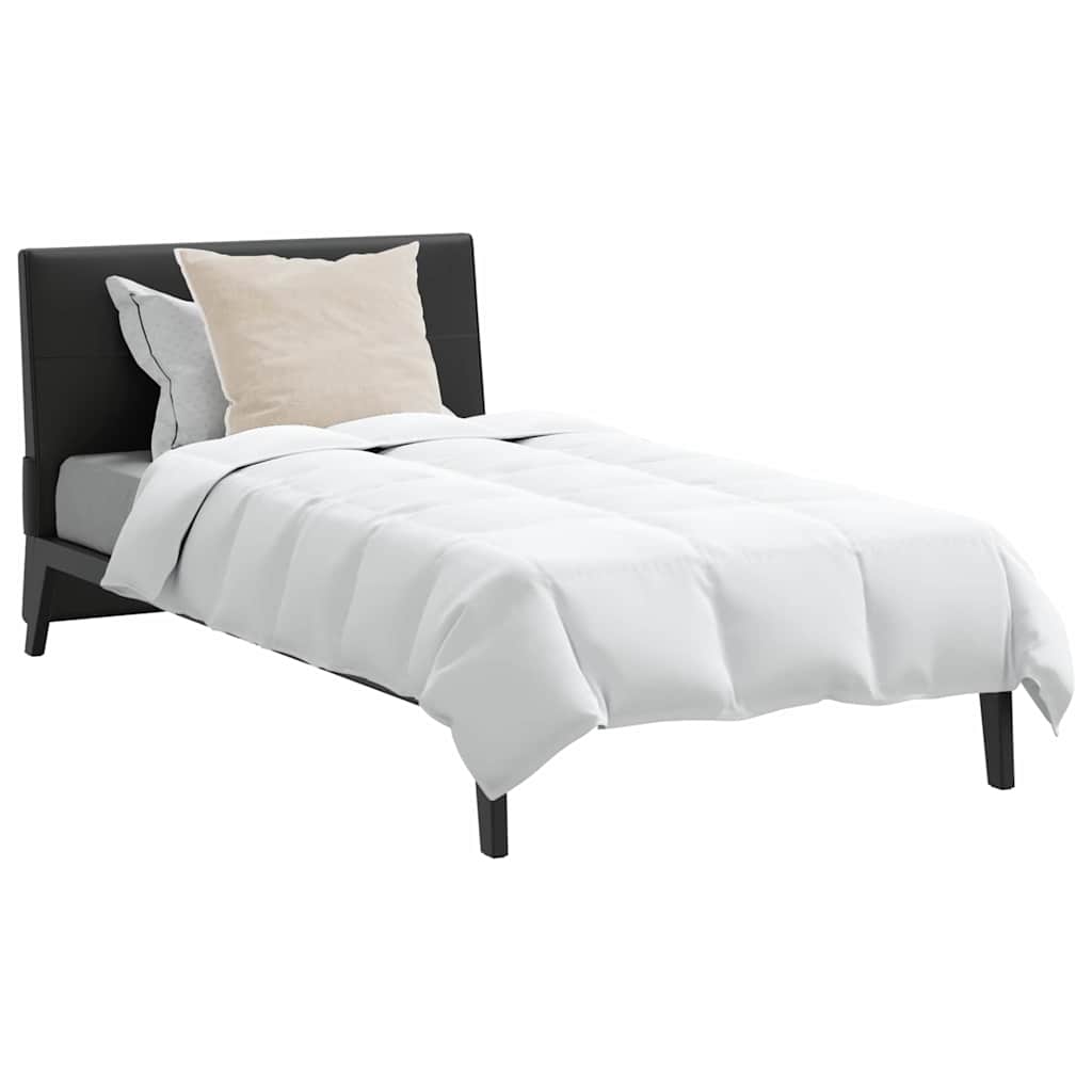 vidaXL Dekbed Anders met kussen 2 pcs Wit 135 x 220 cm Dons