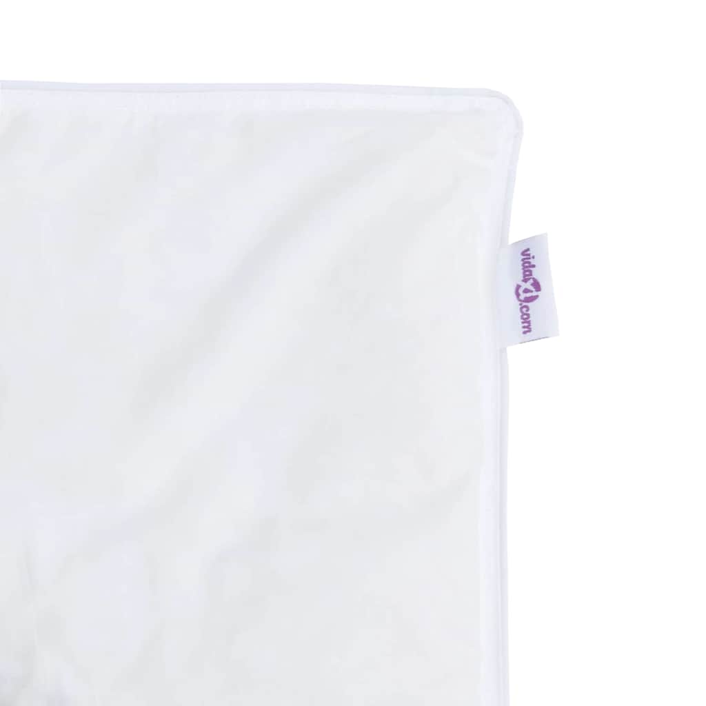 Paplan Other párnával 2 pcs Fehér 140 x 220 cm Pehely 