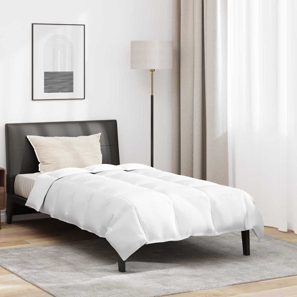 Dekbed met kussen 2 pcs Wit 140 x 220 cm Dons