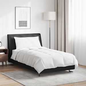 Zimska posteljnina z blazino 2 pcs Bela Perje