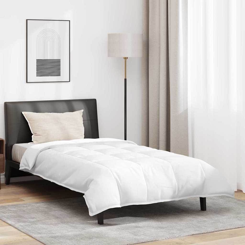 Dekbed met kussen 2 pcs Wit 140 x 200 cm Dons