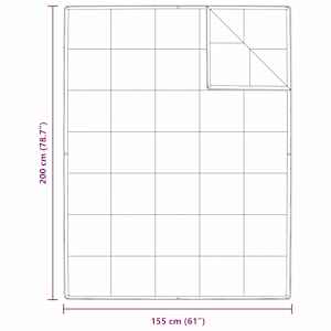 2-in-1 Duvet s polštářem 2 pcs Bílá Peří - obrázek 8