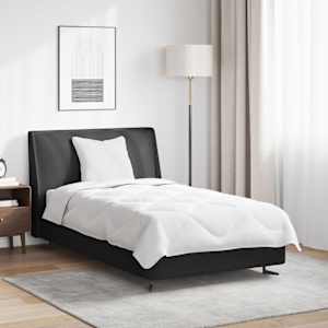 Poletna odeja z blazino 2 pcs Bela Mikrovlakna