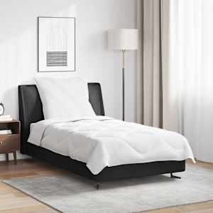 Poletna odeja z blazino 2 pcs Bela Mikrovlakna