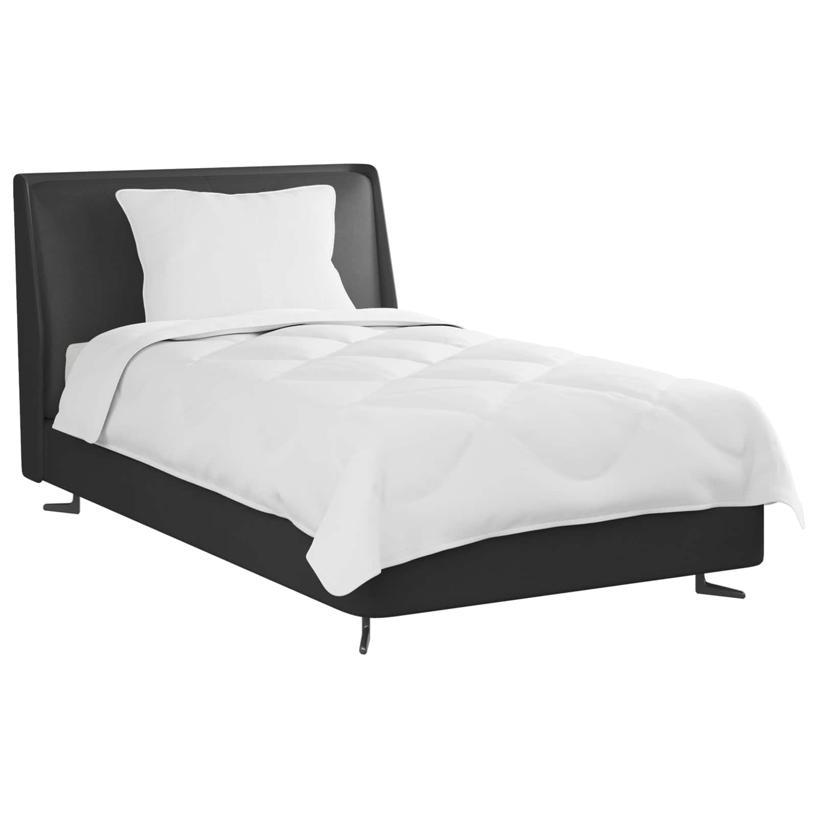 Thumbnail - vidaXL Ganzjahresbettdecke mit Kissen 2 pcs Weiß Mikrofaser