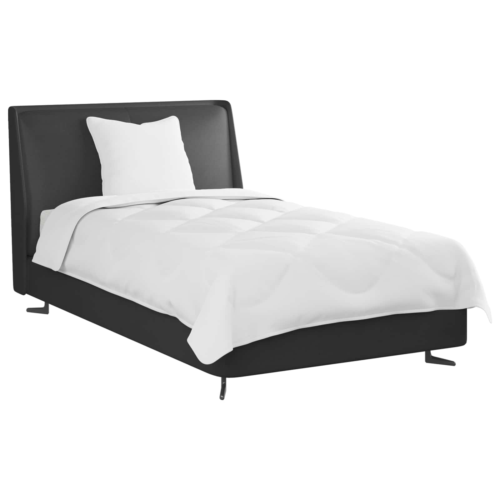 Celosezonski pokrivalo z blazino 2 pcs Bela Mikrovlakna - slika 3