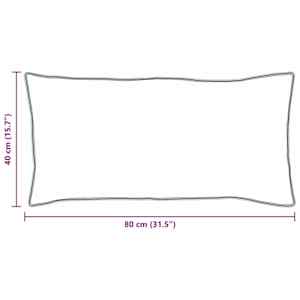 Přikrývka s polštářem 2 pcs Bílá Mikrovlákno - obrázek 9