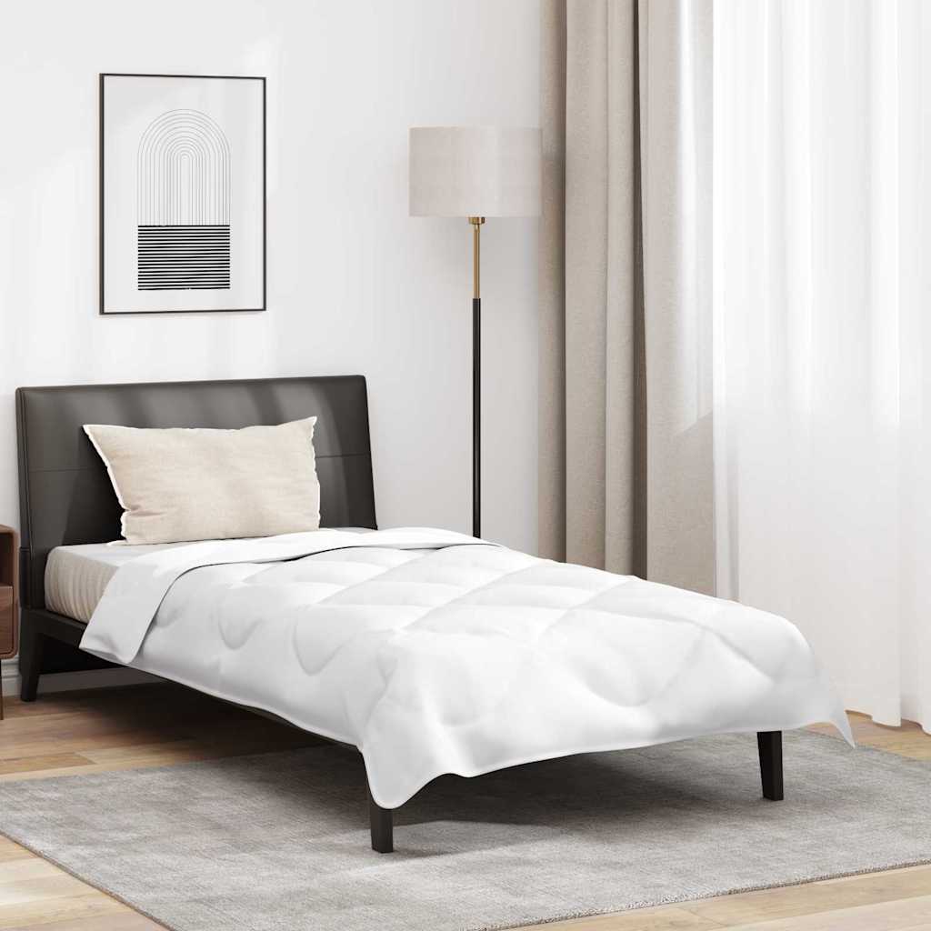 Zimný prikrývka set 2 pcs Biela 155 x 200 cm Mikrovlákno 3376720