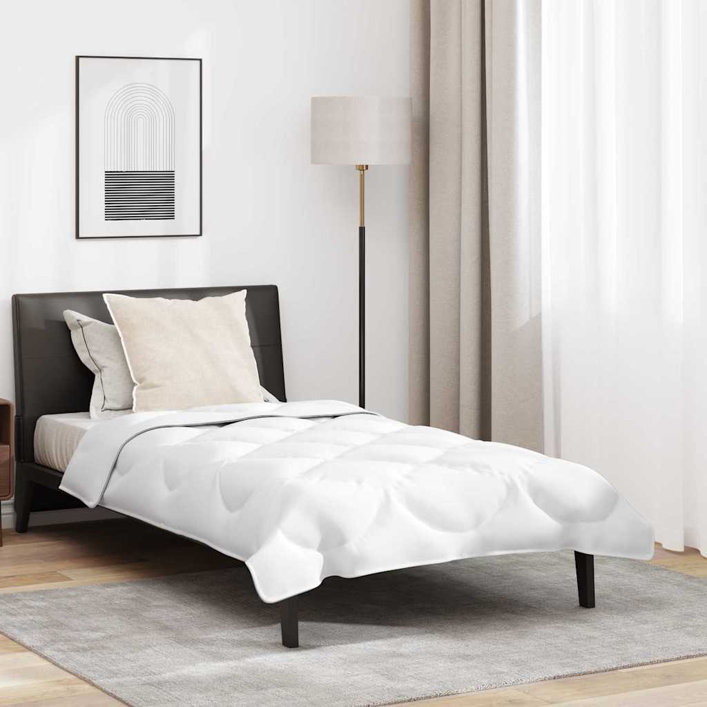 Paplón s vankúšom 2 pcs Biela 155 x 200 cm Mikrovlákno 3376851