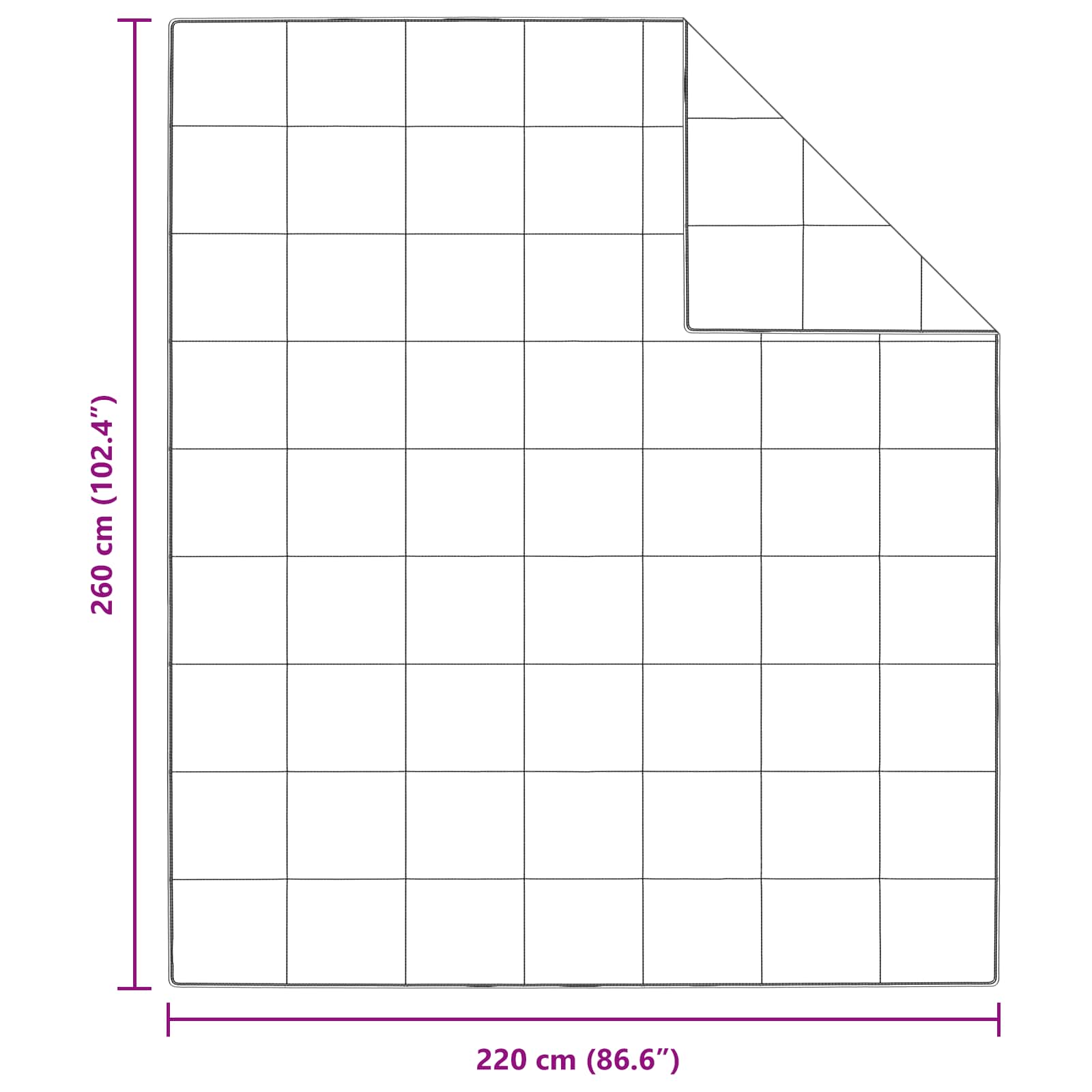 Zimska posteljnina z blazino 3 pcs Bela Perje - slika 8