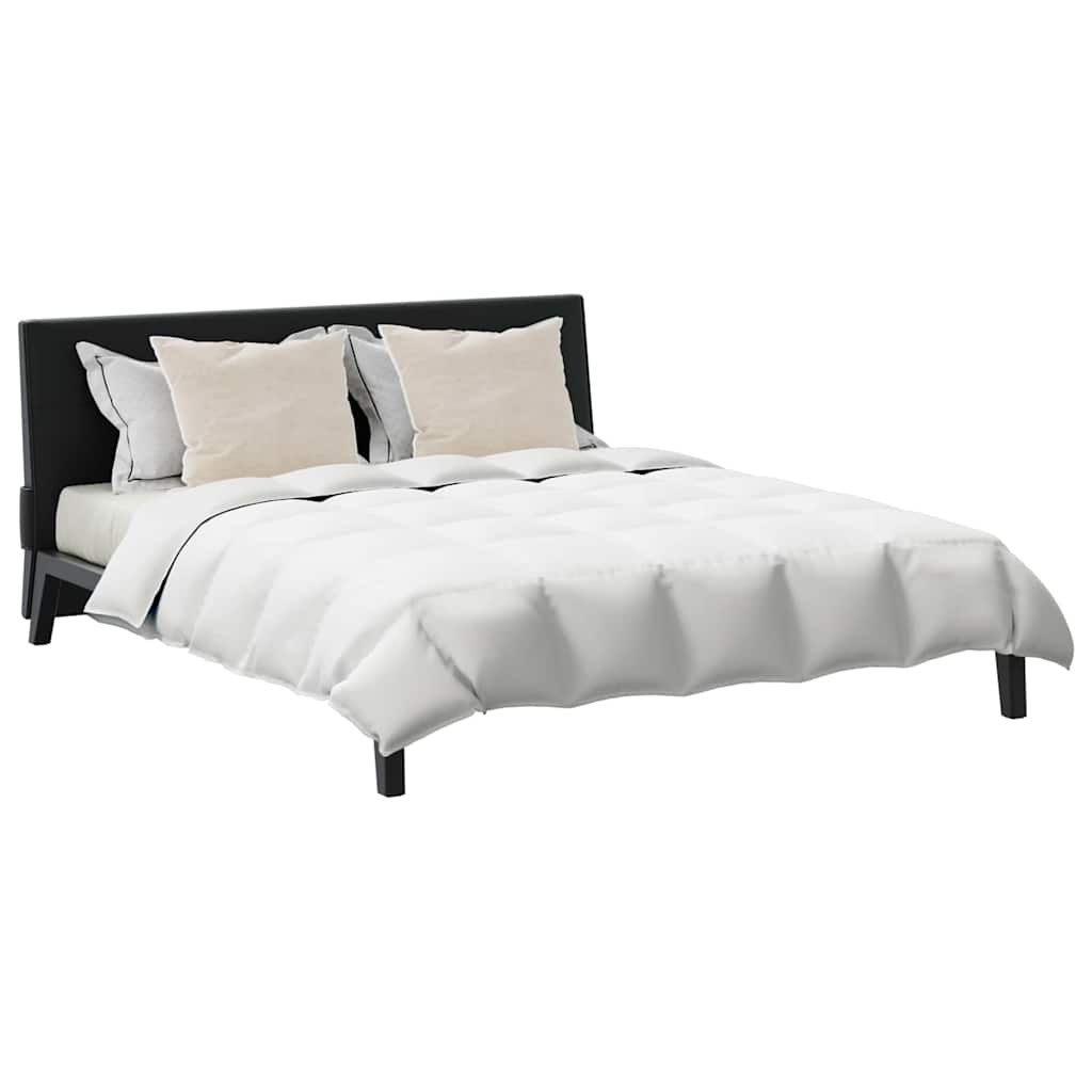 vidaXL Dekbed met kussen 3 pcs Wit Dons