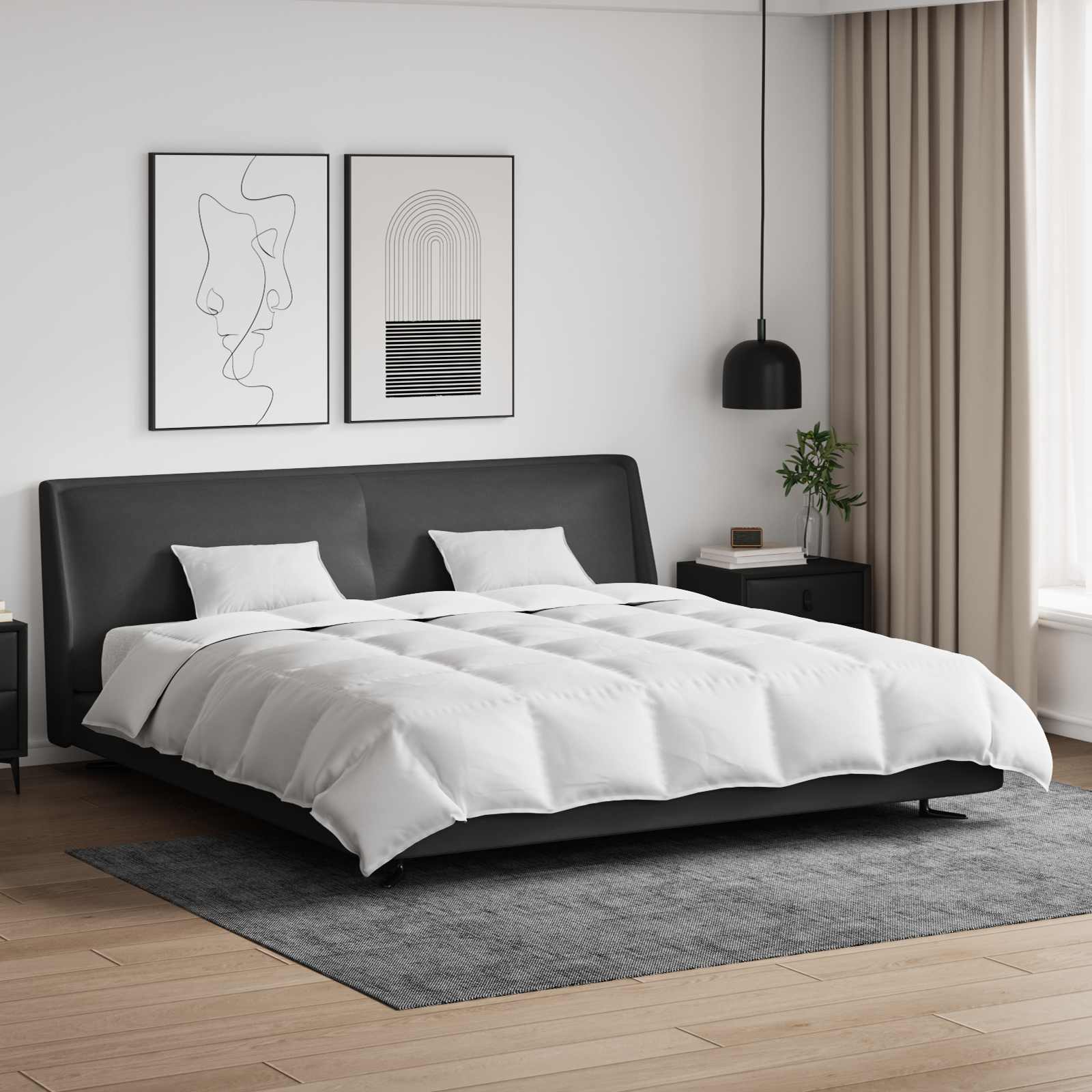 Komplet odej z blazino 3 pcs Bela Perje