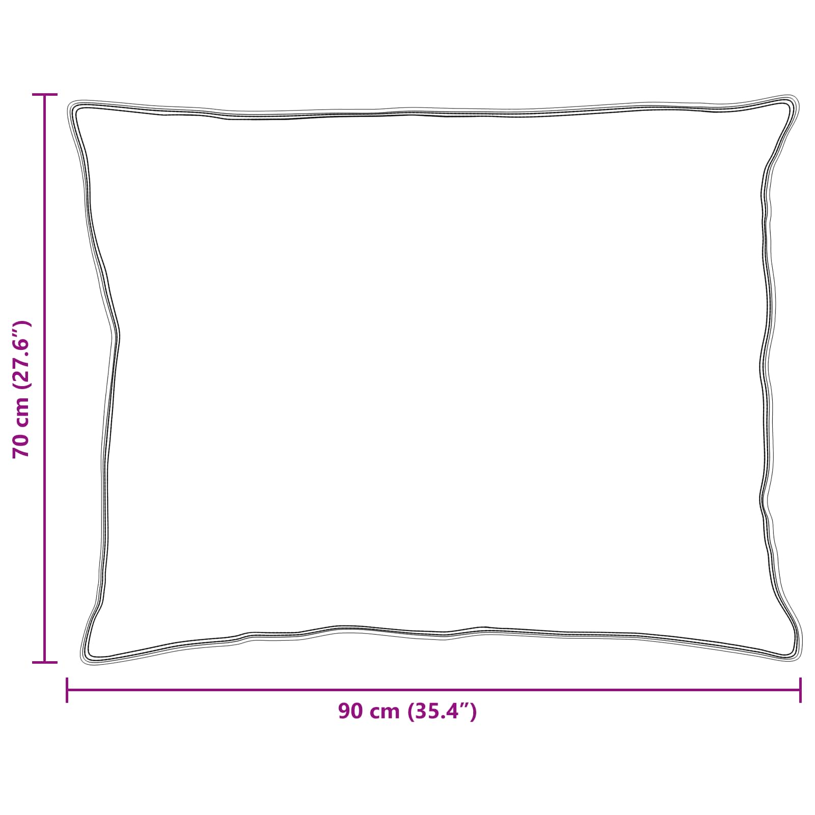 Komplet odej z blazino 3 pcs Bela Perje - slika 9