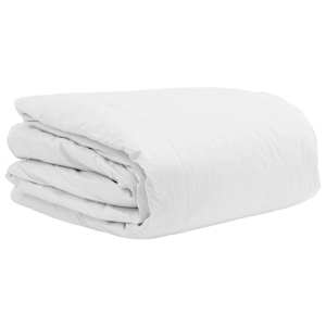 Sada přikrývek s polštářem 3 pcs Bílá Peří - obrázek 4