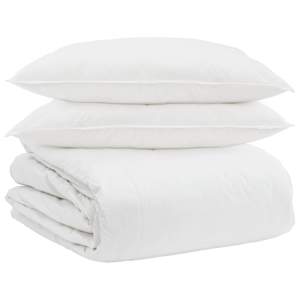 Sada přikrývek s polštářem 3 pcs Bílá Peří - obrázek 2