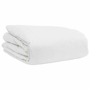Sada přikrývek s polštářem 3 pcs Bílá Peří - obrázek 4