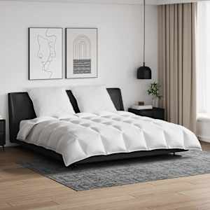 Komplet odej z blazino 3 pcs Bela Perje