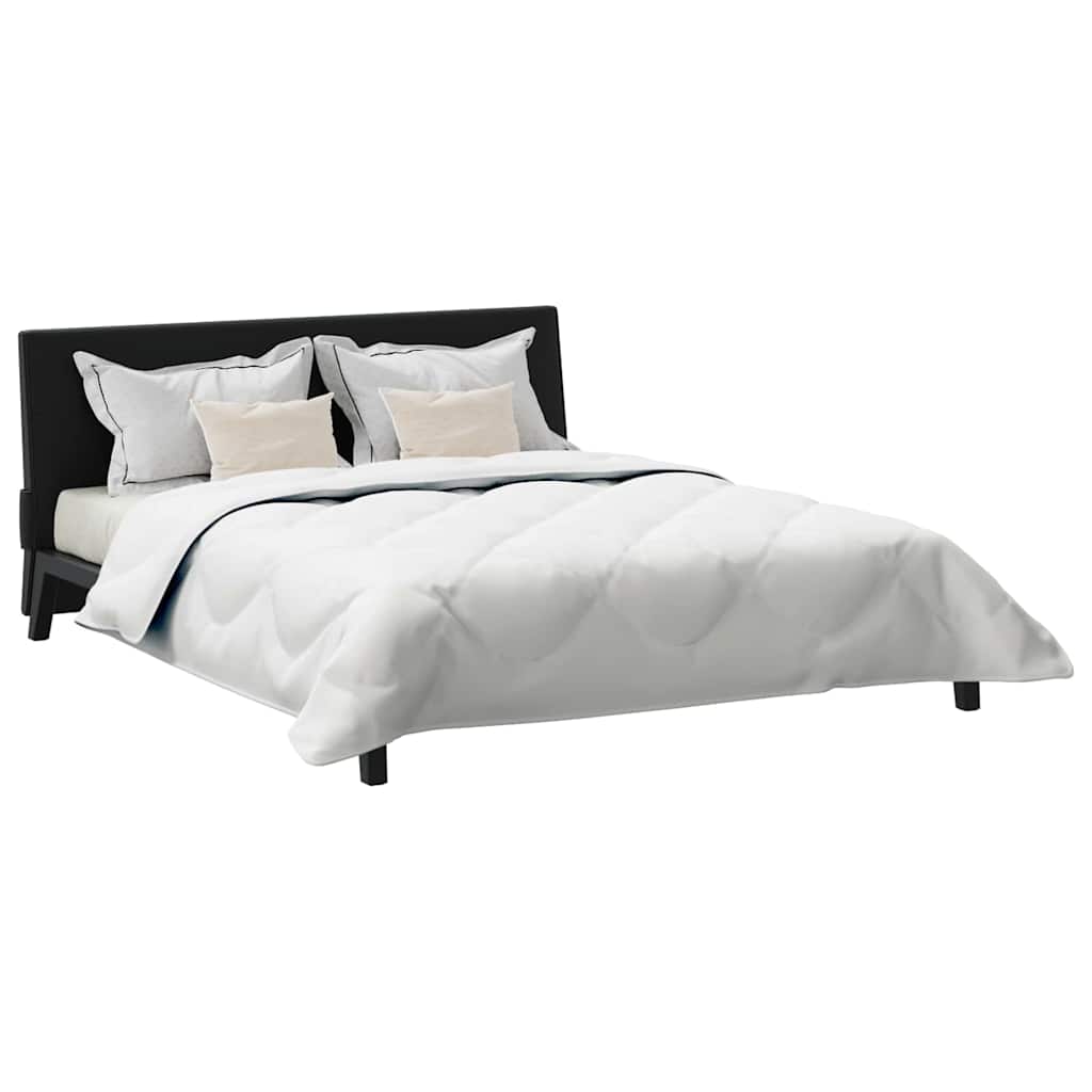 vidaXL Dekbed met kussen 3 pcs Wit 240 x 220 cm Microfibre