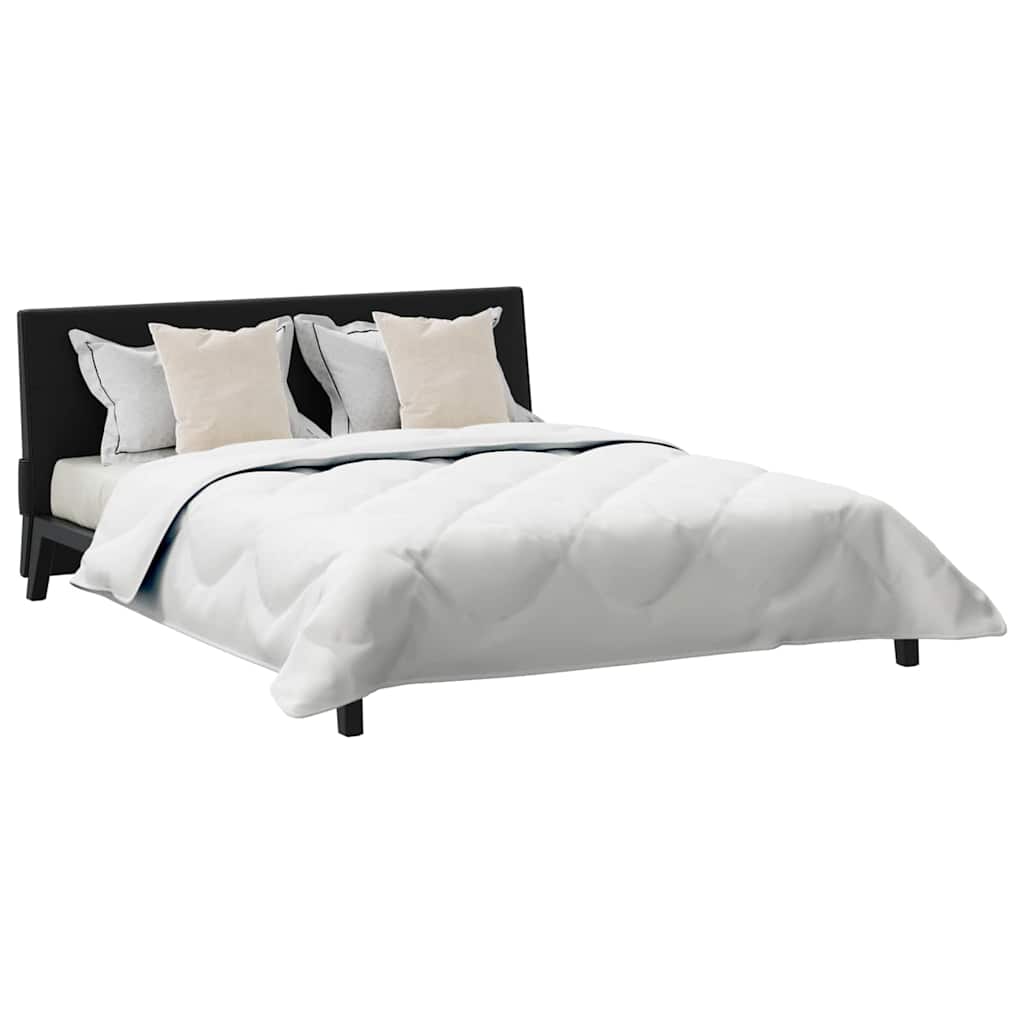 vidaXL Dekbed met kussen 3 pcs Wit 240 x 220 cm Microfibre