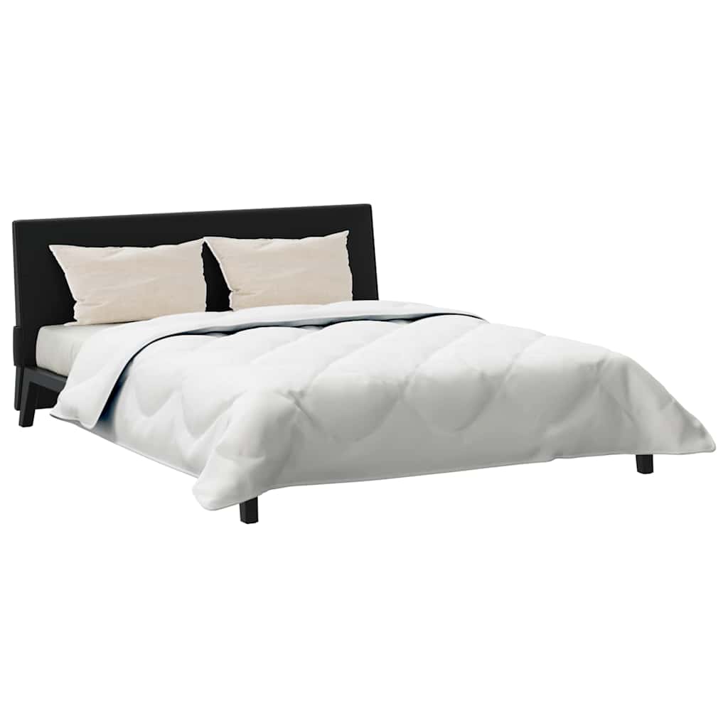 vidaXL Dekbed met kussen 3 pcs Wit 240 x 220 cm Microfibre
