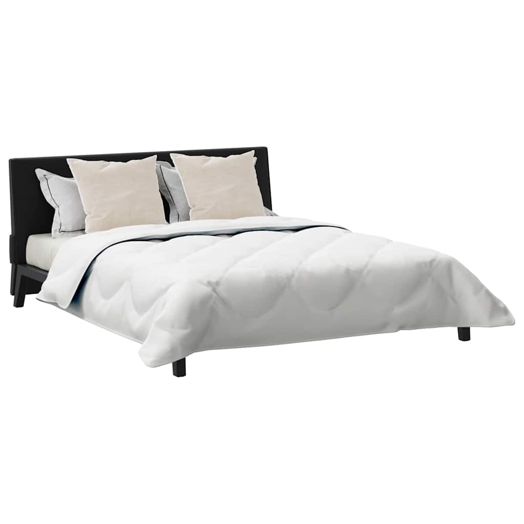 vidaXL Dekbed met kussen 3 pcs Wit 240 x 220 cm Microfibre
