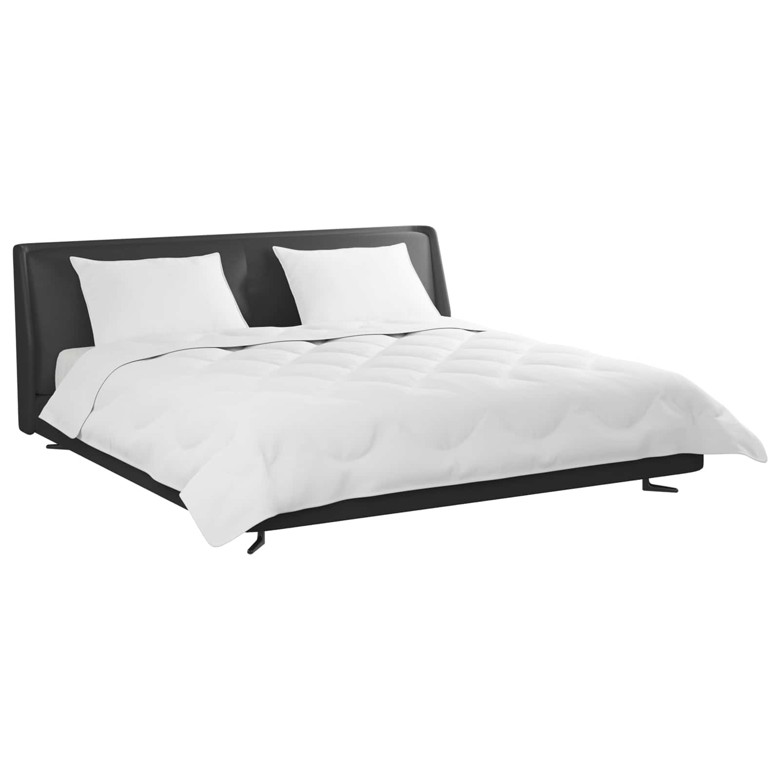 Odeja z blazino 3 pcs Bela Mikrofibra - slika 3