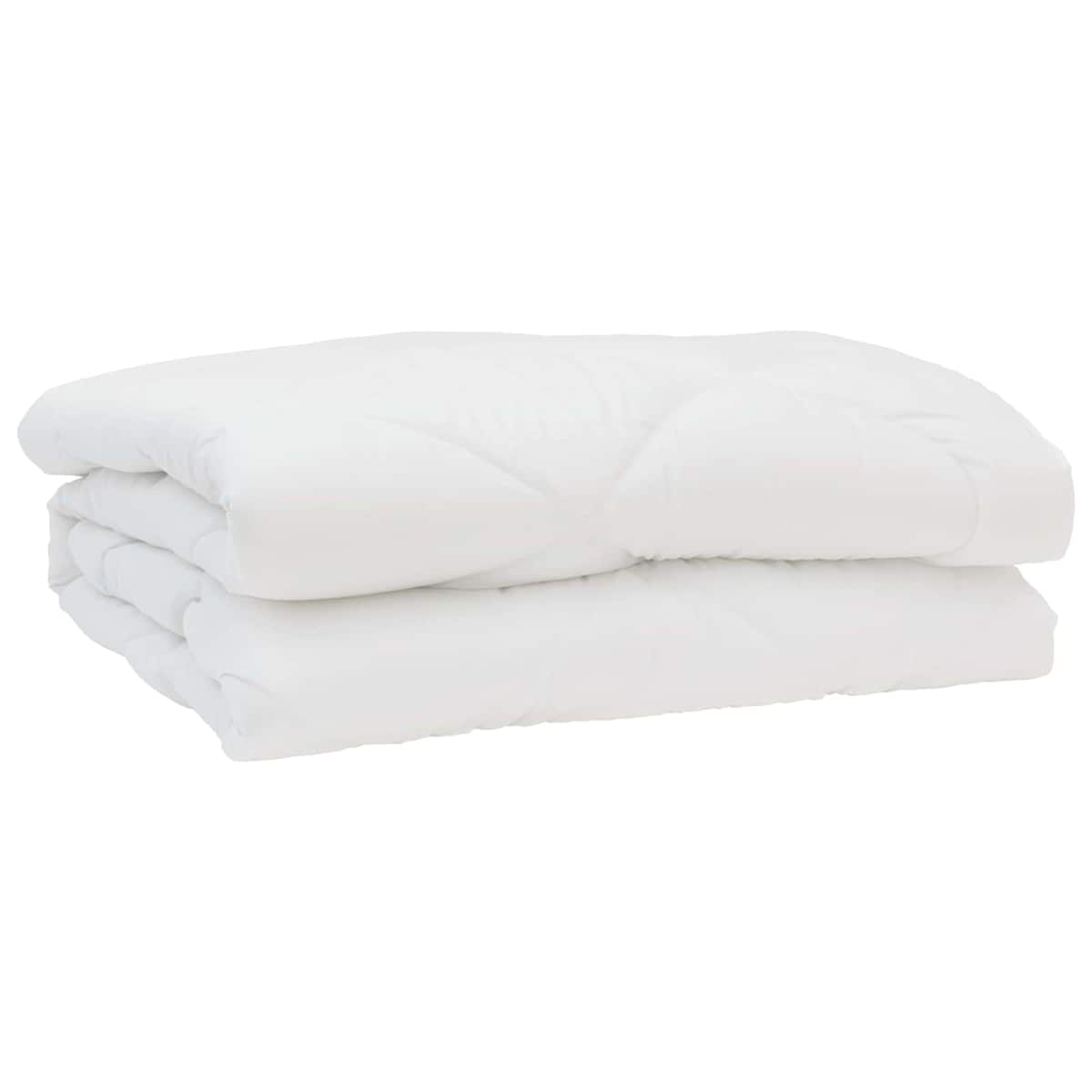 Dyne med pude 3 stk. Hvid Mikrofiber - Billede 4