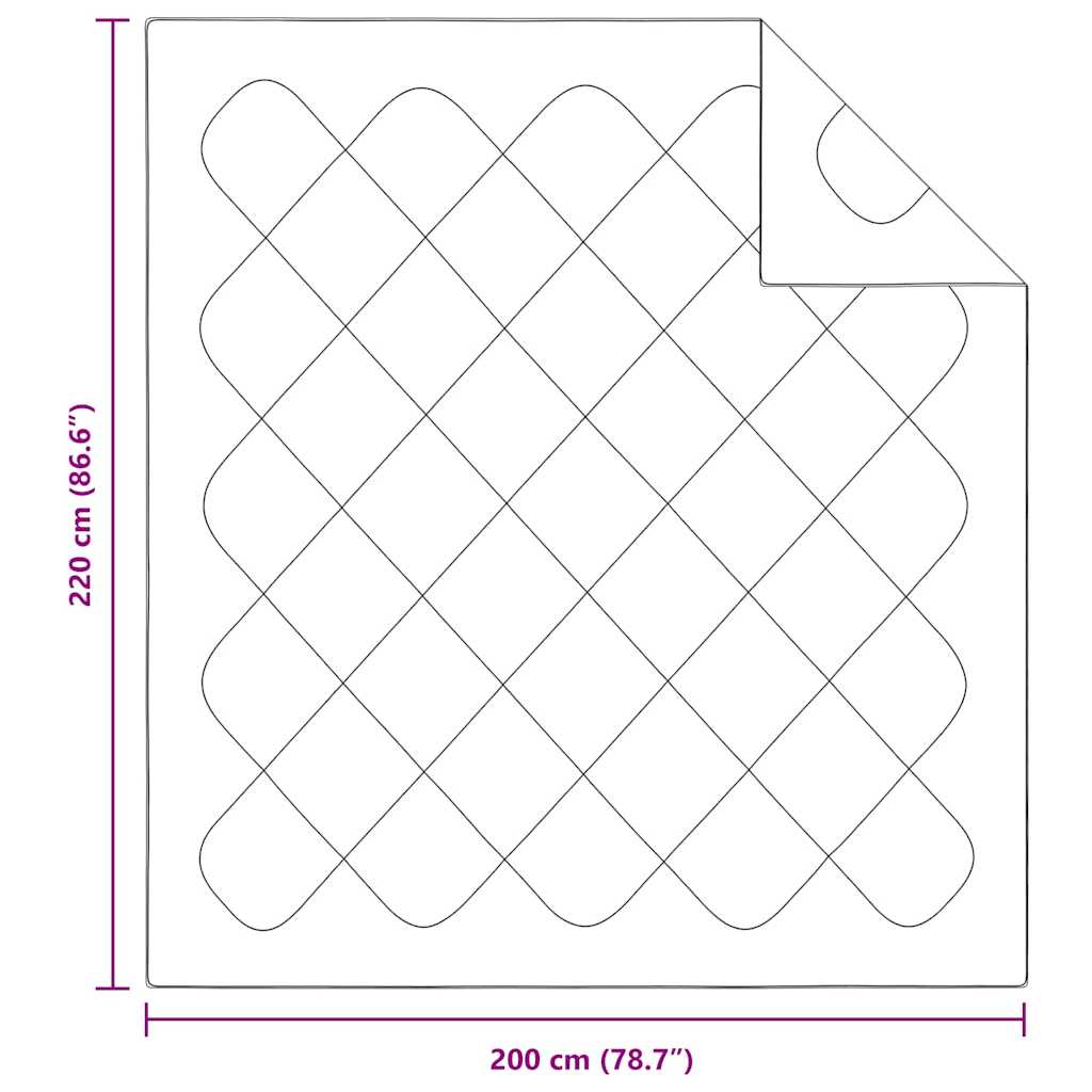 Dekbed met kussen 3 pcs Wit Microfibre image 12