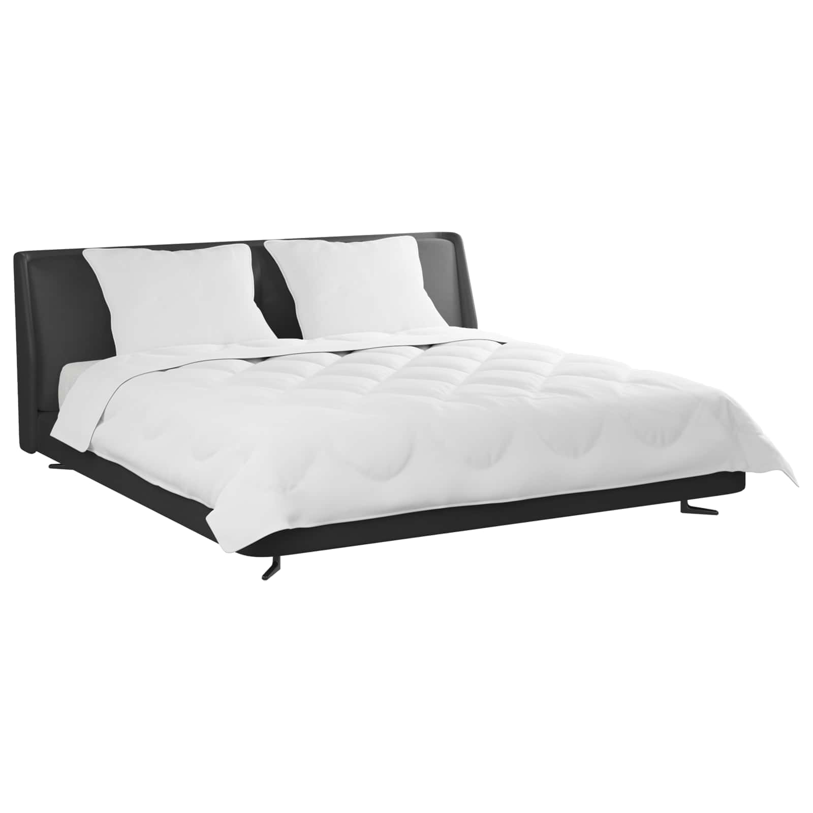 Odeja z blazino 3 pcs Bela Mikrofibra - slika 3