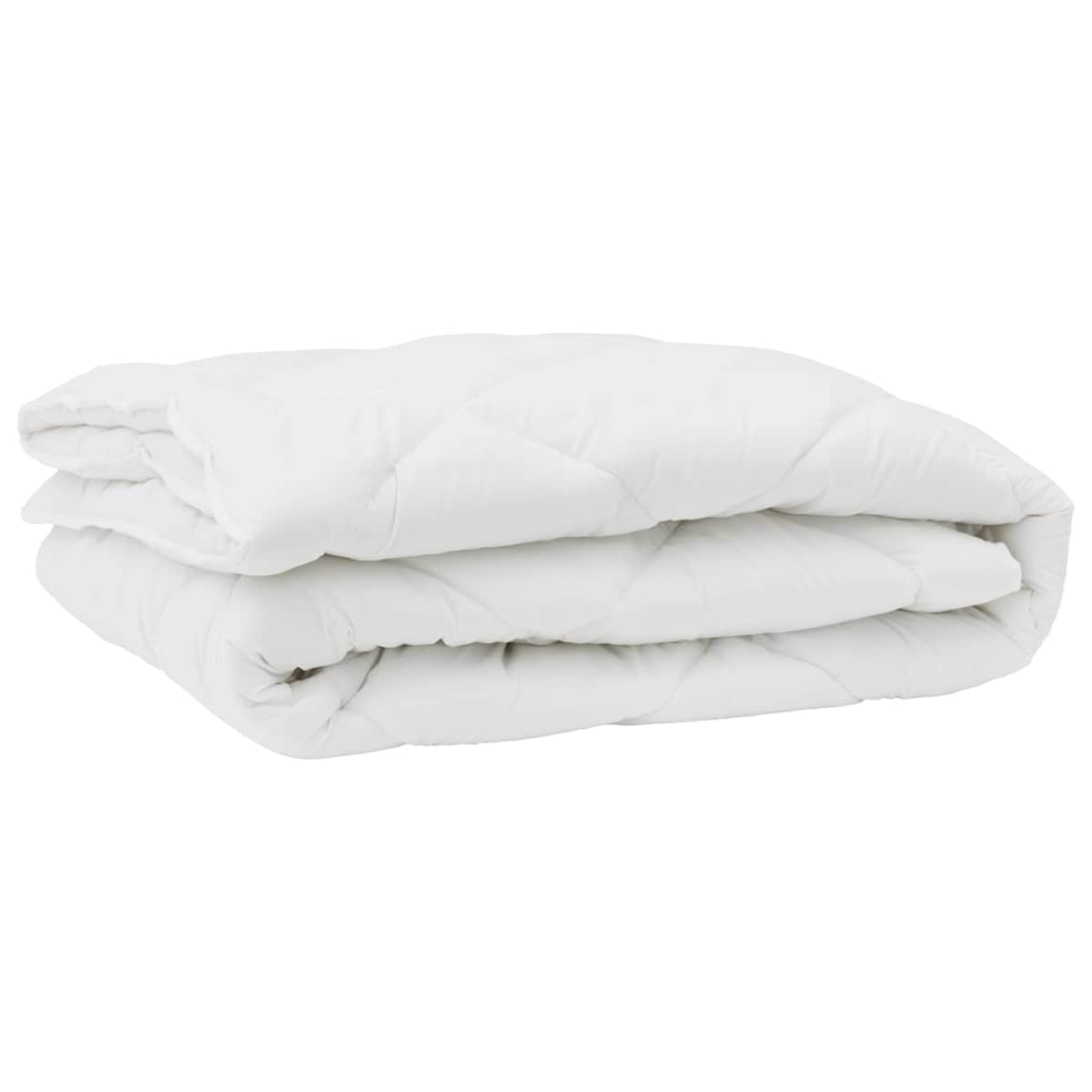 Dyne med pude 3 stk. Hvid Mikrofiber - Billede 4