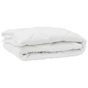 Přikrývka na všechny sezóny s polštářem 3 pcs Bílá Mikrovlákno - obrázek 4