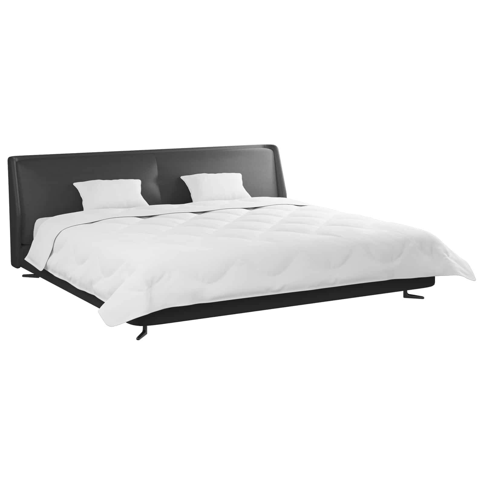 Thumbnail - vidaXL Winterbettdecke mit Kissen 3 pcs Weiß Mikrofaser