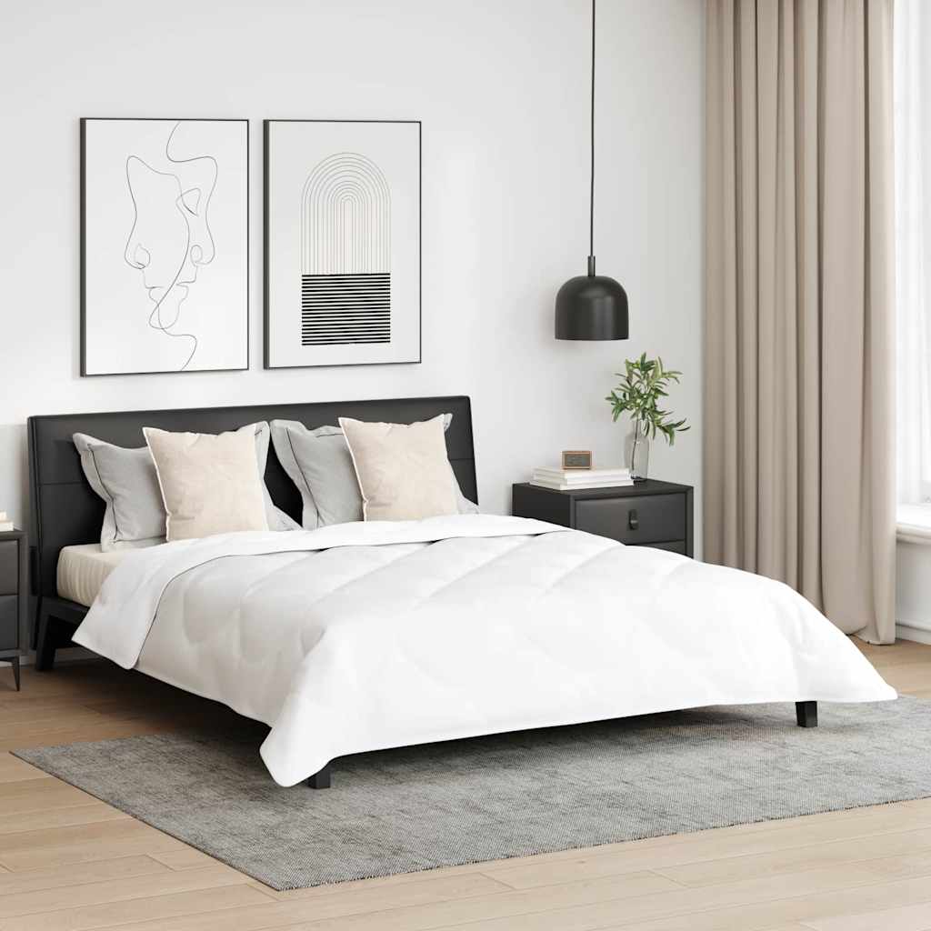 Winter Dekbed met kussen 3 pcs Wit 260 x 220 cm Microfibre