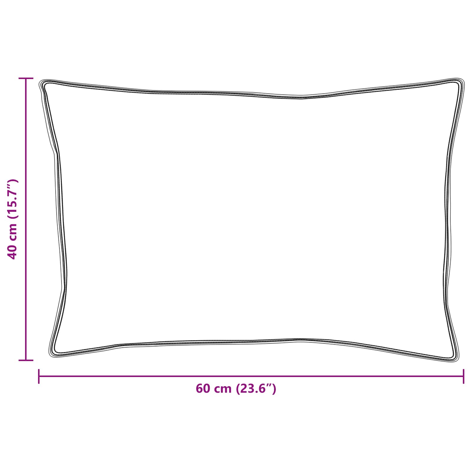 vidaXL Winterbettdecke mit Kissen 3 pcs Weiß Mikrofaser – Bild 9