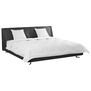 Duvet s polštáři s polštářem 3 pcs Bílá Mikrovlákno - obrázek 3