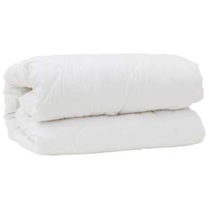 Duvet s polštáři s polštářem 3 pcs Bílá Mikrovlákno - obrázek 4