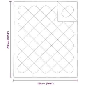 Duvet s polštáři s polštářem 3 pcs Bílá Mikrovlákno - obrázek 8
