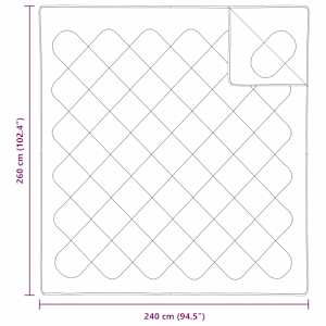 Duvet s polštáři s polštářem 3 pcs Bílá Mikrovlákno - obrázek 8