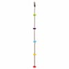 vidaXL Ronimisk&ouml;is Mitmev&auml;rviline 10,5 x 10,5 x 201 cm Pol&uuml;ester