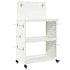 vidaXL T&ouml;&ouml;riistade k&auml;ru Valge 65 x 35 x 111 cm K&uuml;lmvalmistatud teras