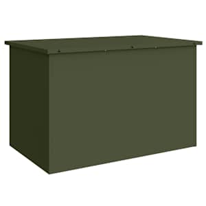 vidaXL Aia hoiukast padjade jaoks Tsingitud teras 80 x 50,5 x 50 cm