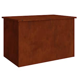 vidaXL Aia hoiukast padjade jaoks Tsingitud teras 80 x 50,5 x 50 cm