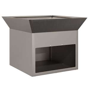vidaXL L&otilde;kkekoht Rooste 50 x 50 x 40 cm Ilmastikukindel teras