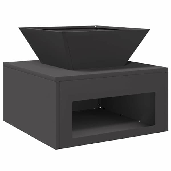 vidaXL L&otilde;kkekoht Must 50 x 50 x 40 cm Teras